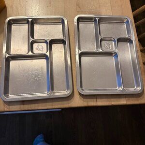 PlanetBox Stainless Steel Lunch Trays (2)